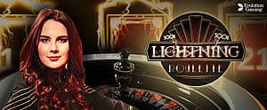 Live Lightning Roulette at PlayFrank Online Casino