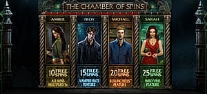 The Chamber of Spins in Immortal Romance Slot