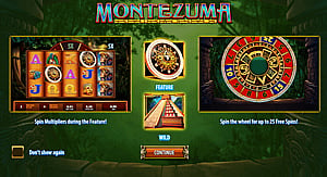 how to play Montezuma slot