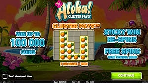 How to play Aloha Slot