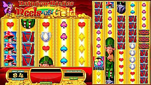 Free Spins in Rainbow Riches reels of gold
