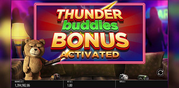 Ted Thunder Buddies bonus