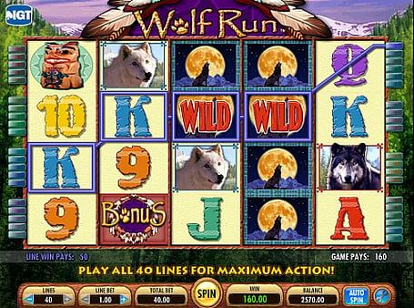 Wolf Run slots game