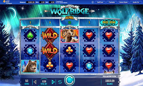 Wolf Ridge slot free spins