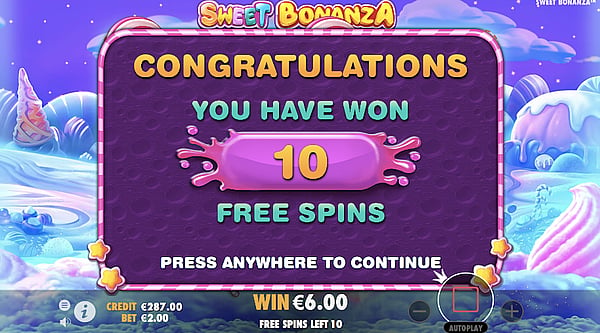 Sweet Bonanza slot free play