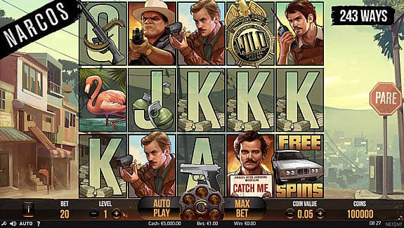 How to play Narcos Slot Machine