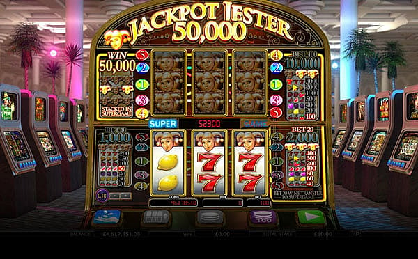 classic slot machine jackpot jest is a typical pub slot