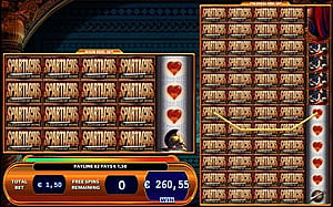 Spartacus slot free spins in Gladiator of Rome