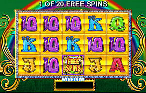 Rainbow Rices Pick N Mix Free Spins feature
