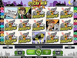 Stick win feature in Jack Hammer Slot