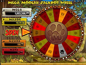 Top online casino games like Mega Moolah