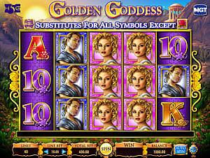 Screenshot Gameplay Golden Goddess 