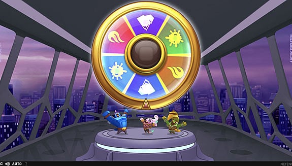 free spins rounds
