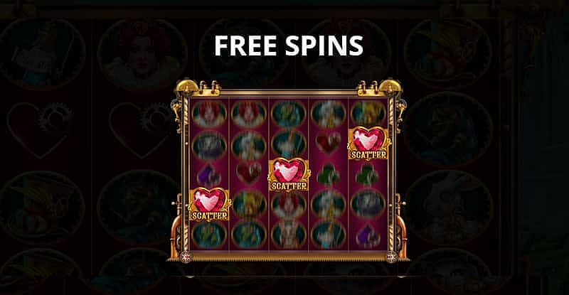 Alice Mega Riches Free Spins 