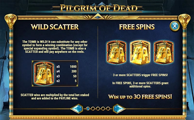 Pilgrim of Dead Slot - Wild / Scatter Symbol
