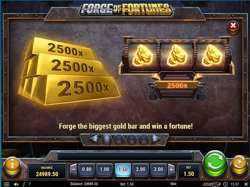 Forge of Fortunes Slot by Play'N GO