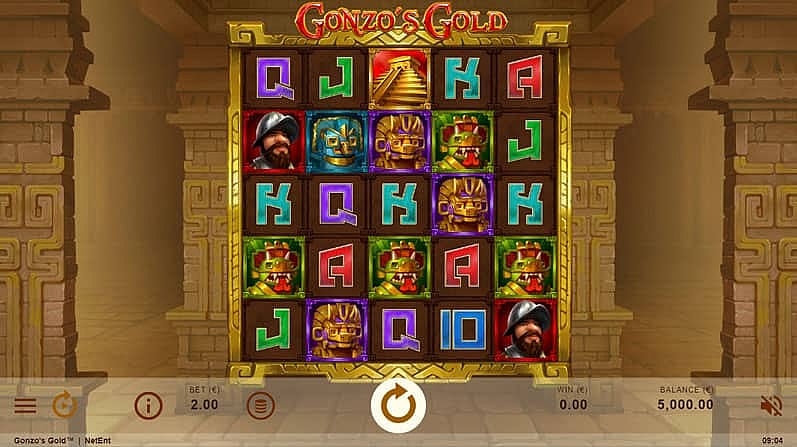 Gonzo's Gold Slot: Base Game