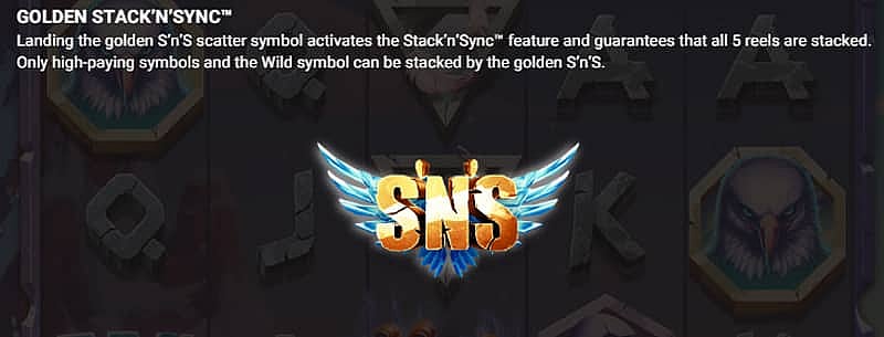 Alpha Eagle Slot: Golden Stack’N’Sync Symbol