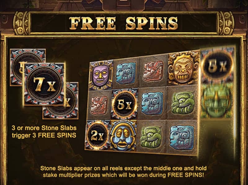 Gonzita's Quest: Free Spins Stone Slabs