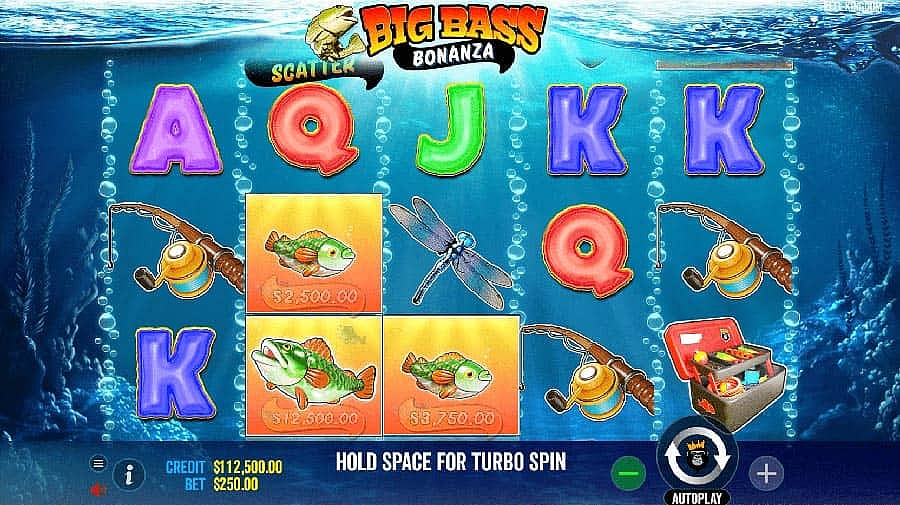 Big Bass Bonanza Slot - Pragmatic Play - PlayFrank Casino