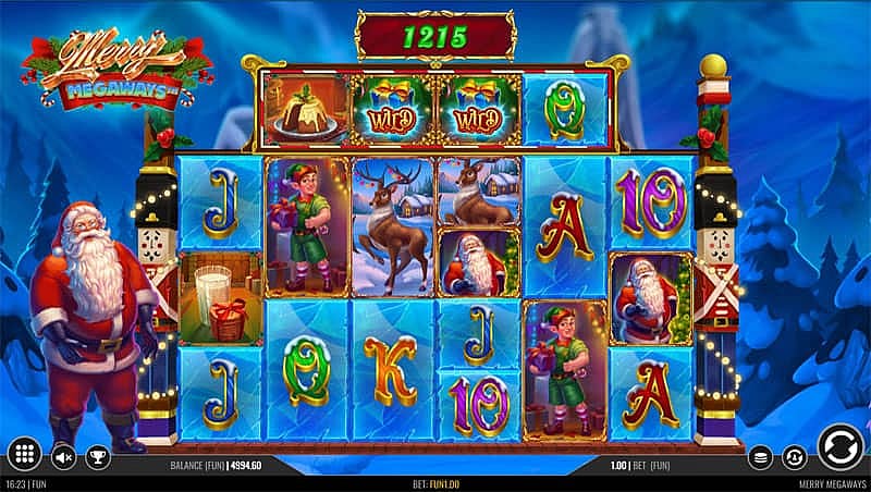 Play Merry Megaways Slot for Free or Real Money at PlayFrank Casino
