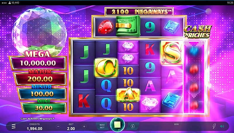 Play Cash N Riches Megaways Slot for Free or Real Money at PlayFrank Casino