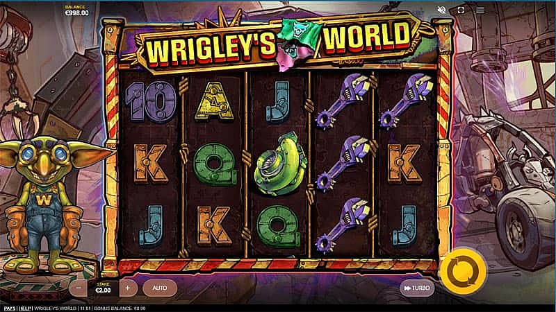 Wrigley’s World Slot base game