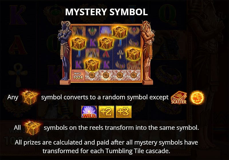 Mystery Symbol: Amun Ra King of the Gods Slot