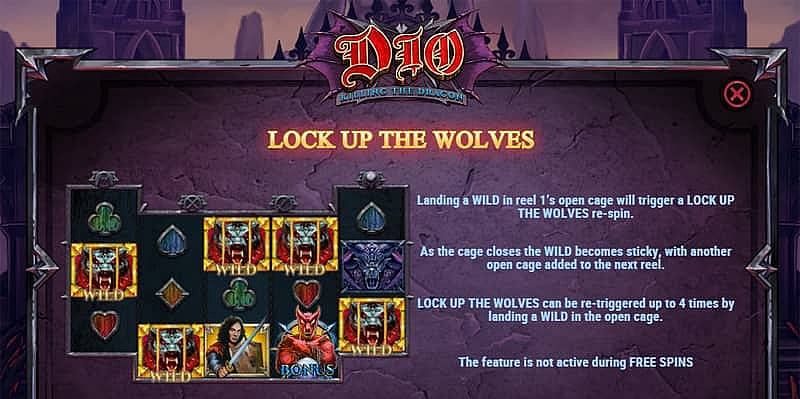 Dio – Killing the Dragon Bonuses: Lock Up the Wolves