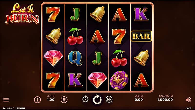 Let it Burn Slot Bonuses and Features