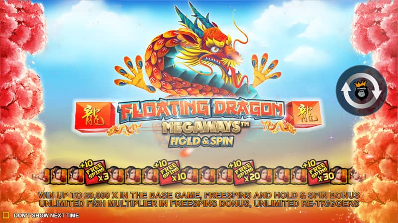 Floating Dragon Megaways Slot by Pragmatic Play