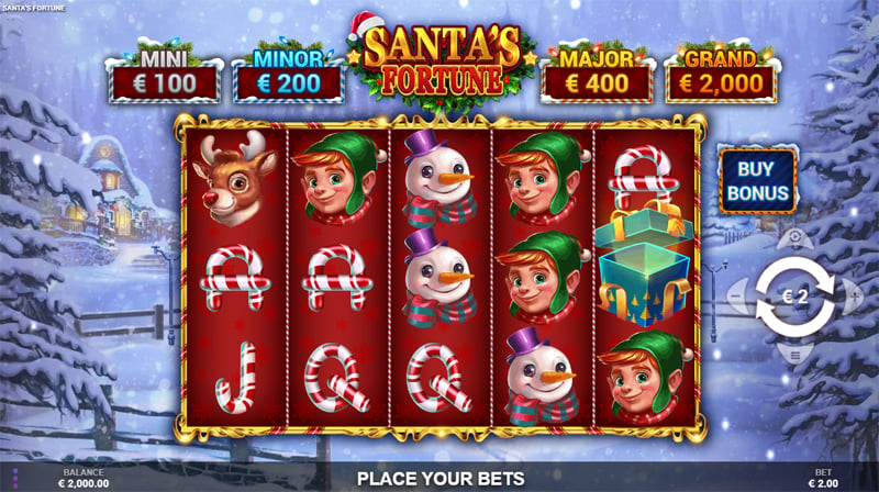 Santa's Fortune Slot by Pariplay - Online Casino PlayFrank 