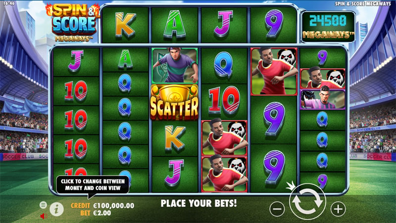 Spin & Score Megaways Slot - Pragmatic Play - Online Casino PlayFrank 