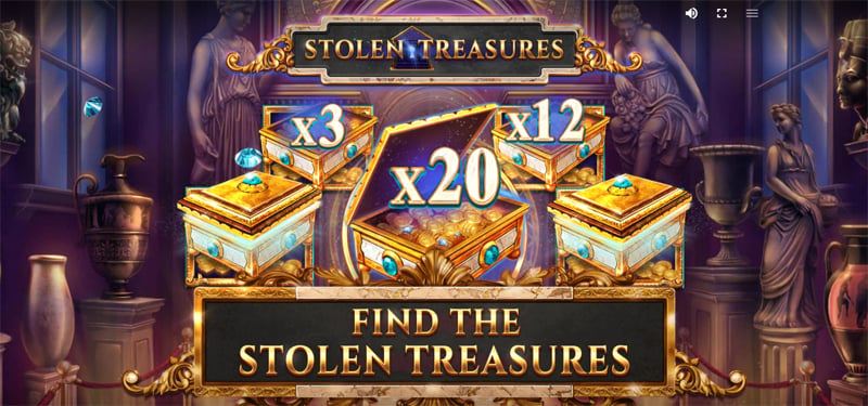 Stolen Treasures Slot - Red Tiger Gaming - Online Casino PlayFrank 