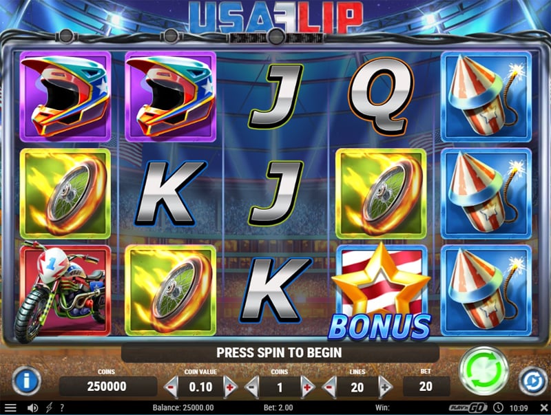 USA Flip Slot by Play'n GO - Online Casino PlayFrank 