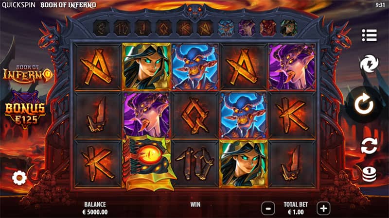 Book of Inferno Slot by Quickspin