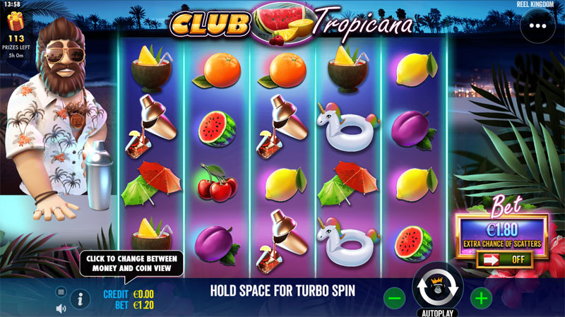 Club Tropicana slot by Pragmatic Play